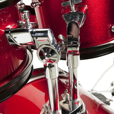 Fame JBJ1049A-R "Elias" Junior 5-Piece Drum Kit (Red) - Drum Set image 4