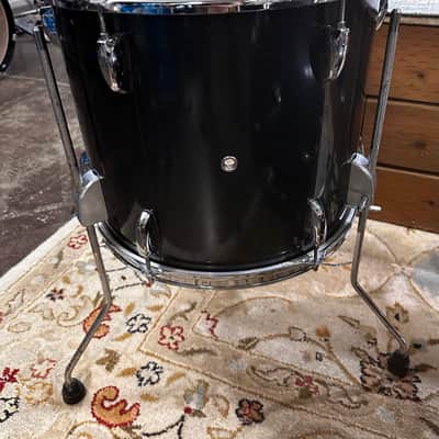 Aerodrums (Custom) Blue/Black 4pc Set (Bass Drum Doubles As Case) image 11
