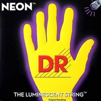 DR NYB-45 HiDef Coated Neon Medium Bass Strings 45-105 image 2