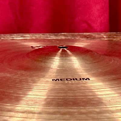 20" Paiste 1977 Black Label 2002 Medium Crash Ride Cymbal 1996g *Video Demo* image 9