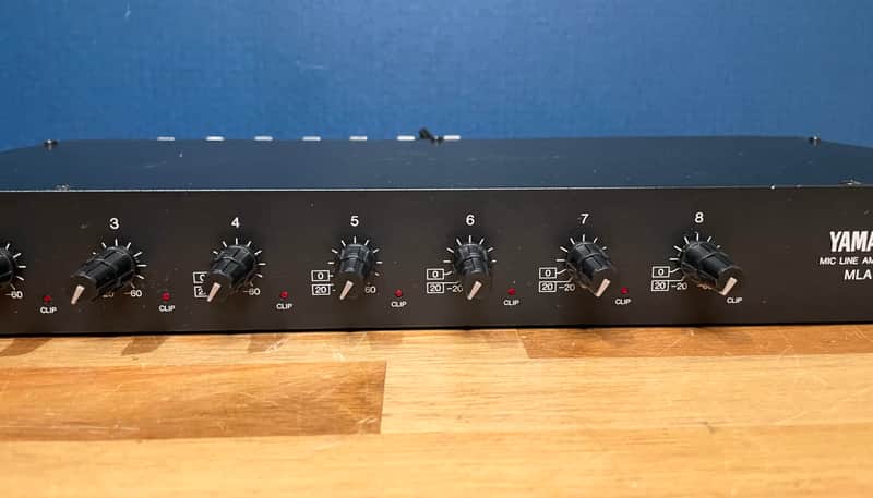 Yamaha MLA7 8-Channel Mic Line Amplifier | Reverb
