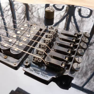 Jaxon (not Jackson!) 1 Hum Dinky Superstrat MIJ 1980s Black image 9