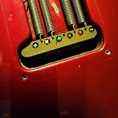 Fender THE STRAT 1980 Candy Apple Red VINTAGE GUITAR image 8