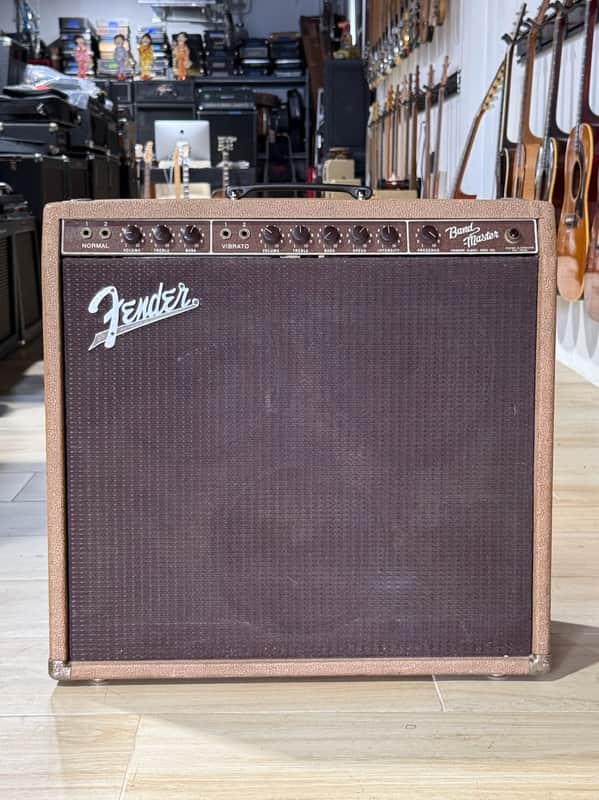 Fender Bandmaster 1960 - ultra rare early Brown Tolex w/factory 3x10's & fabulous tone ! image 1