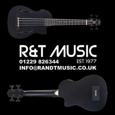 Kala JYMN-FS-BK Journeyman Electro U-Bass, Black image 5