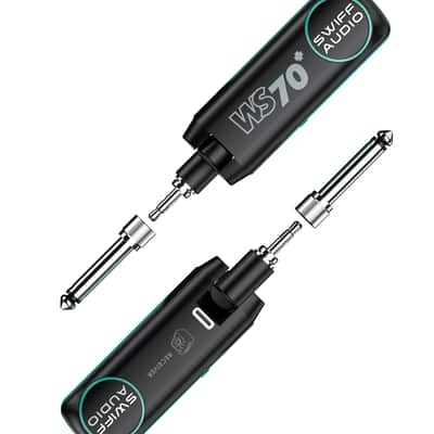 Swiff ws-70 plus Wireless Receiver Transmitter with 6.35mm/3.5mm interface,price include the import duty for US buyer image 1