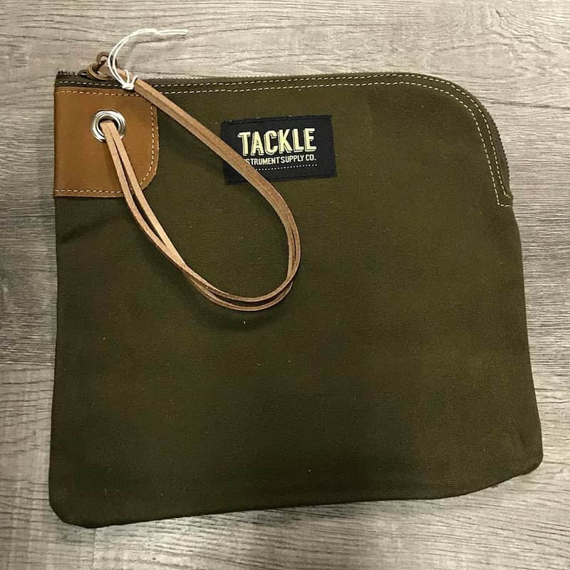 Tackle Zippered Accessory Bag Forest Green image 1