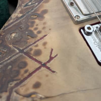 ESP RZK-II Burnt 2010 *RARE* Black binding - hard burnt image 4