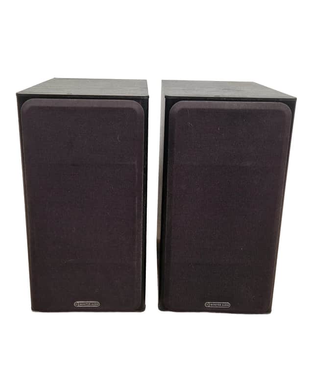 Monitor Audio Bronze BX2 - Hi-Fi Speakers - Black - Very Good w/ Manuals image 1