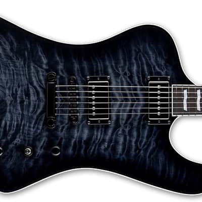 ESP LTD Phoenix-1000 QM See Thru Black Sunburst image 1