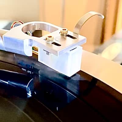 Koetsu Onyx Platinum MC Cartridge, Onyx Stone Body, Silverplated Copper Coil, Platinum Magnet imagen 20