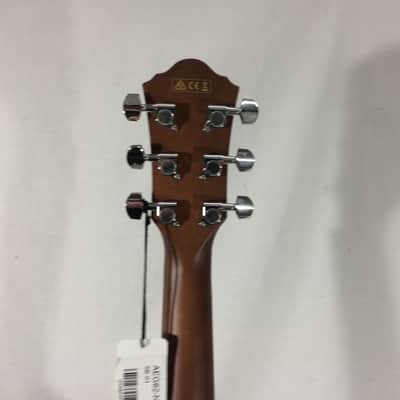 Fair Ibanez AEG62 AEG Series Acoustic-Electric Guitar, Natural Mahogany Hi-Gloss image 5