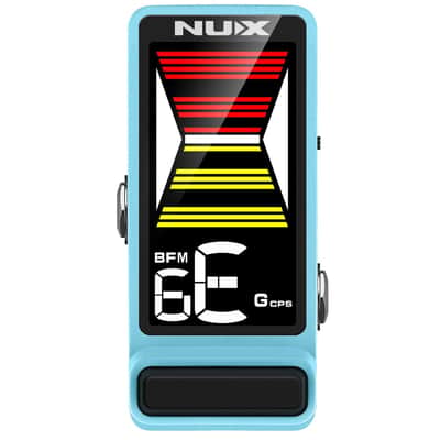 Nu-X Flow Tune Guitar Tuner Pedal - NTU-3 mkII Blue image 2