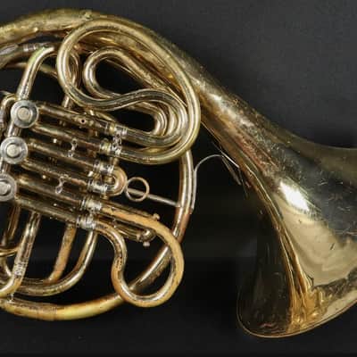 Vintage King 1159 Double French Horn w/ Case Band Instrument image 2