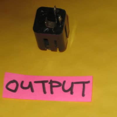 ONE lightly used genuine Boss OUTPUT jack + wires, nut, washers, & zip tie - specifically from 2009 (but can be used on other year BOSS pedals) NO pedal / NO other parts (let me know if wires need to be soldered on for you) image 10