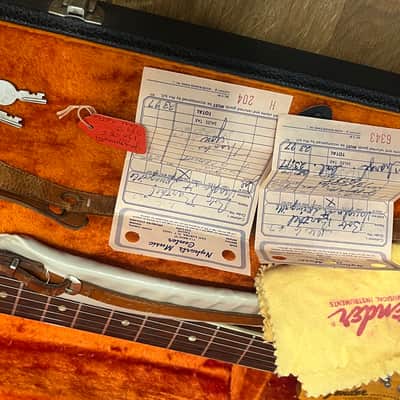 1966 Fender Jazzmaster w/ original paperwork etc. image 15
