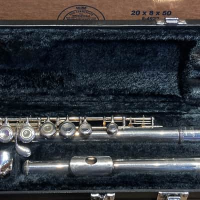 Yamaha YFL-361 Open Hole Flute – Made in Japan – Serial #807533 – Silver Headjoint – Inline G – Original Case image 19