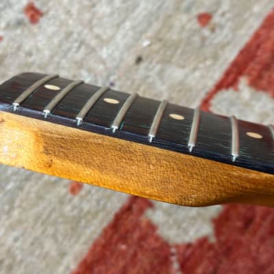 Fender 1959 Esquire Neck - Rosewood Slab Fingerboard w/ Original String Tree image 10