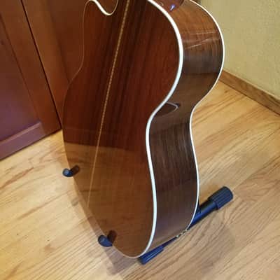 Martin OMC-28M Laurence Juber signature custom edition, Madagascar/Adirondack image 5
