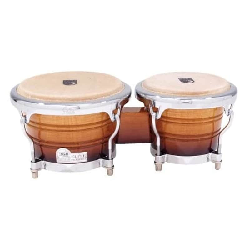 Toca Elite Pro Wood Bongos, Natural image 1