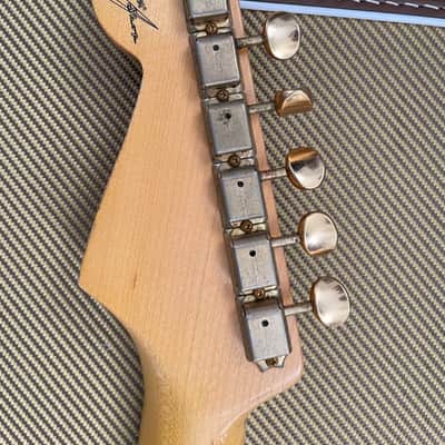 Fender Stratocaster 1957 Custom Shop Relic Lake Placid Blue image 5