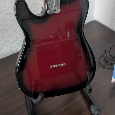 Fender Telecaster with Q pickups Gold Foils - Candy Apple Burst image 2