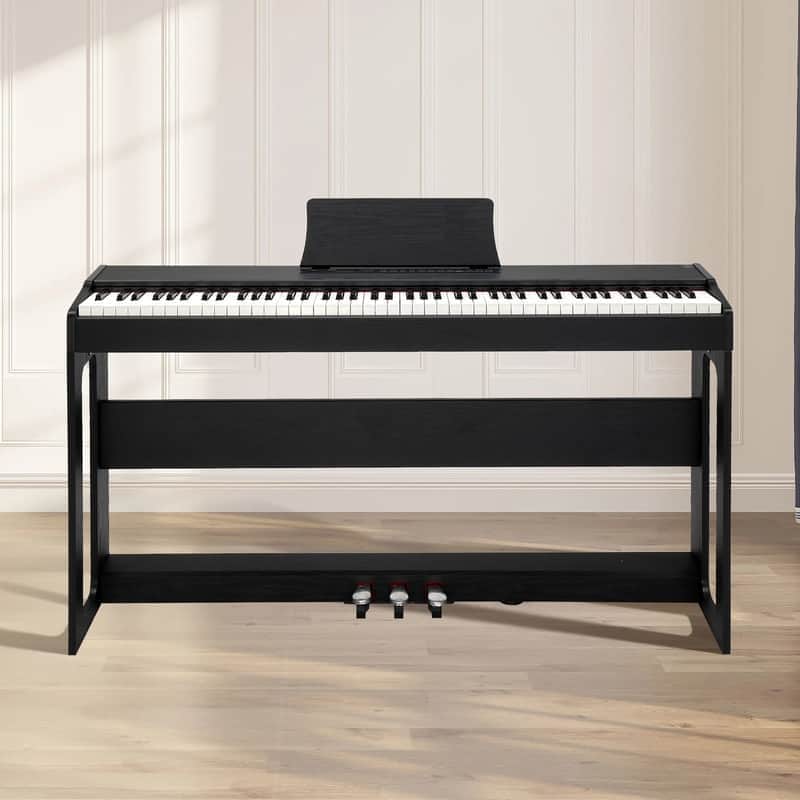 88 Keys Full Weighted Keyboards Digital Piano 128 Polyphony