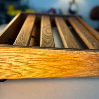 Nell Audio Custom Hardwood Pedalboard – IEC Power, I/O Patch Bay, PSU Shelf 2026 - Natural image 4