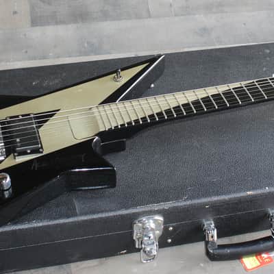 Washburn Ace Frehley AF-40 V Lightning Bolt Very Rare Guitar 1986 Black/White image 24