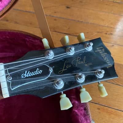 Gibson Les Paul Double Cutaway Studio 1998 - Emerald Green image 4