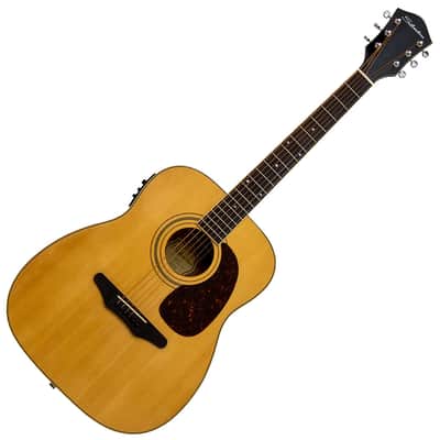 Silvertone Jumbo Acoustic Electric w/Fishman Clearwave 60 - Gloss Natural (633EN) image 2