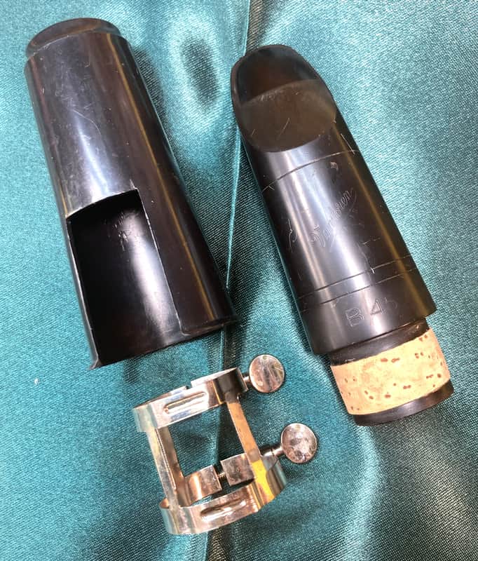 Vintage Vandoren B45 Clarinet Mouthpiece-Hard Rubber-Good Condition-Big Tone! image 1