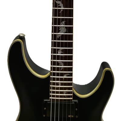 Schecter Damien Platinum 6 2010s - Satin Black image 3