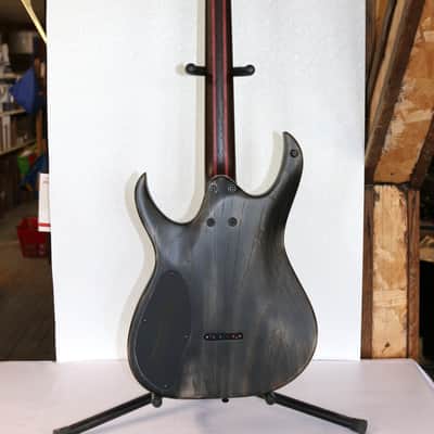 Mayones Duvell Elite 6 Ice Dragon Raw 26.5 Baritone With Hybrid Case & COA image 7