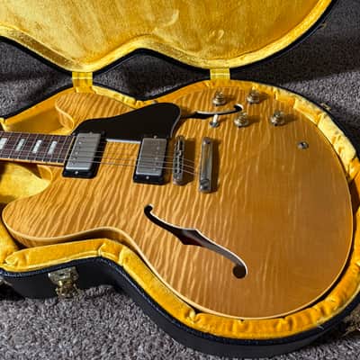 Gibson 2015 Memphis '63 ES-335 Block Neck - Figured Natural VOS image 21