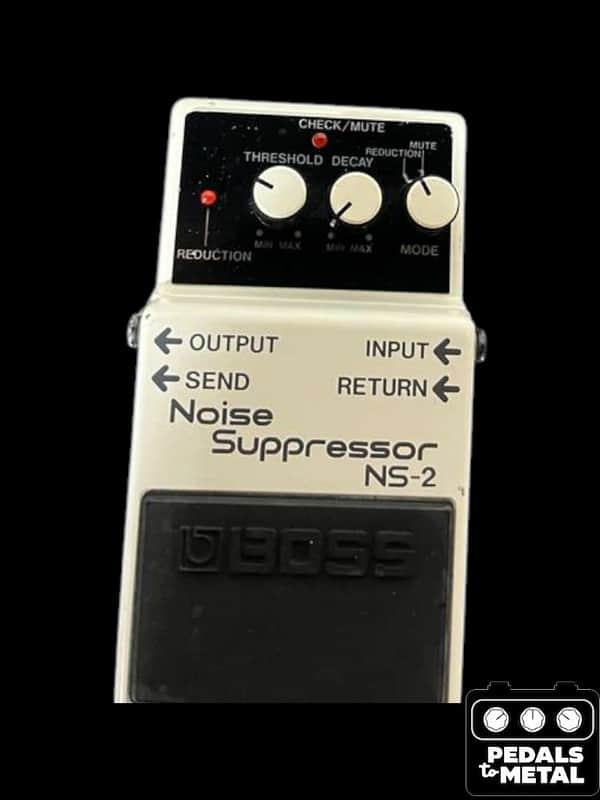 Boss NS-2 Noise Suppressor (Silver Label) 1989 - Present - White - X17737 image 1