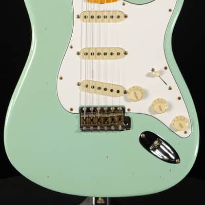 Used Fender Custom Shop Postmodern Stratocaster Journeyman Relic - Aged Surf Green image 2