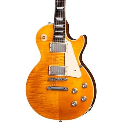 Gibson  Les Paul Standard '60s Figured Top Electric Guitar  2024 - Honey Amber image 1