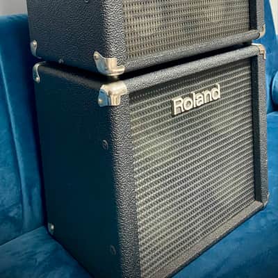 Roland GC-405 Tube Logic 2-Channel Mini Stack (Combo + Extension Cabinet) 1996 - 2000 - Black image 3