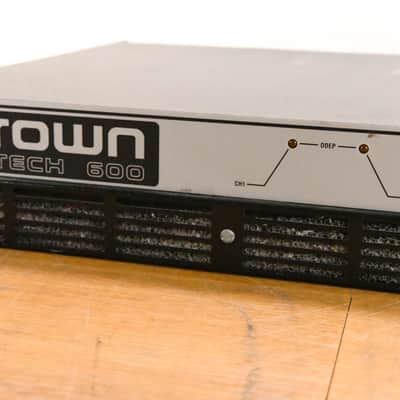 Crown Micro-Tech 600 2-Channel Power Amplifier CG01YXS image 3