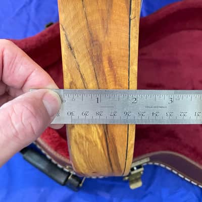 Maybury Guitars Custom Double Cut 2021 - Natural Spalted Birch image 16
