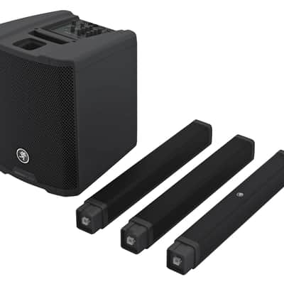 Mackie SRM-Flex 1300w Line Array DJ Speaker PA System w/Sub+Se Electronics Mic image 21