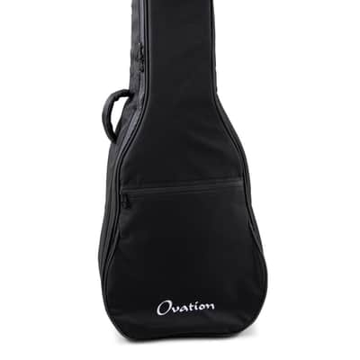 Ovation Bass Guitar Gig Bag – High-Density Foam Padding w/ Back Strap - Black image 1