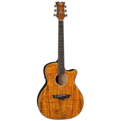 Dean AXS Exotic Spalt Grand Concert Cutaway