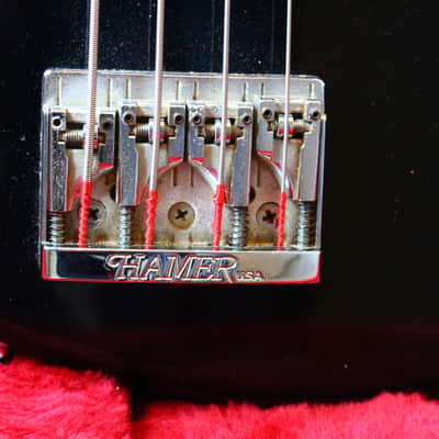 Hamer Cruise Bass USA Custom Order 1992 Black image 3
