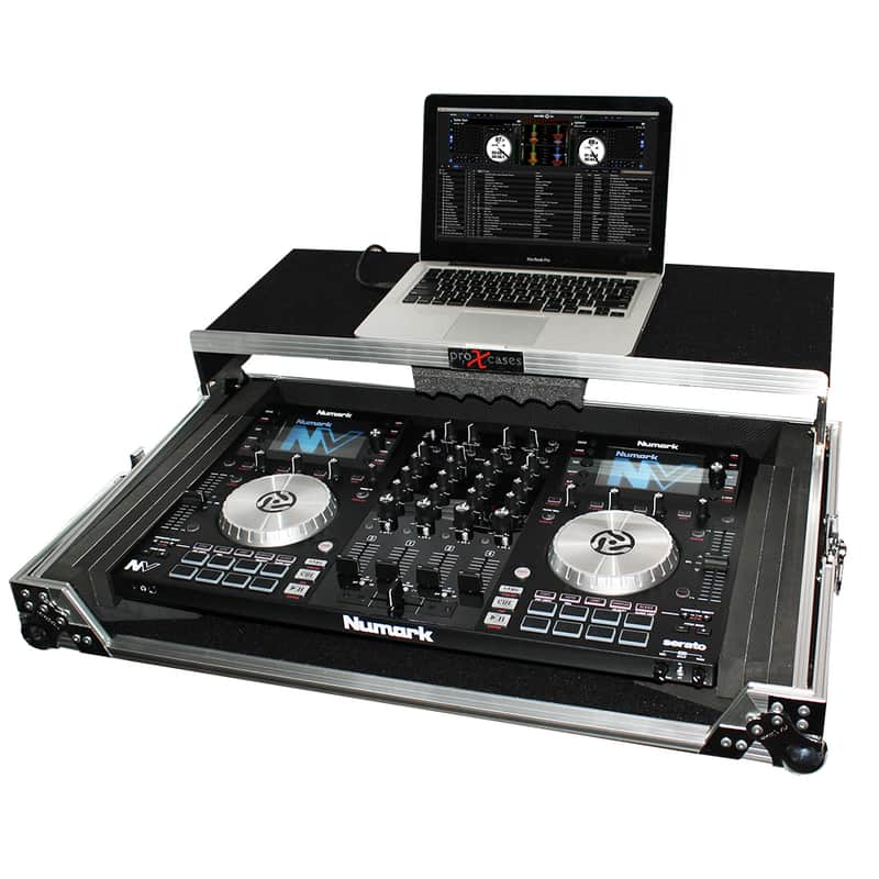 ProX XS-UXXLT DJ Controller Travel Flight Case+Laptop Shelf 4 DDJ-SX/NS6/Mixdeck image 1