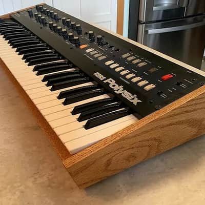 Korg PolySix Synthesizer Replacement Solid Oak Chassis / Body / Case