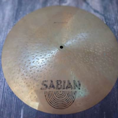 Sabian 20" HH Flat Bell Ride Cymbal (1990-1991)