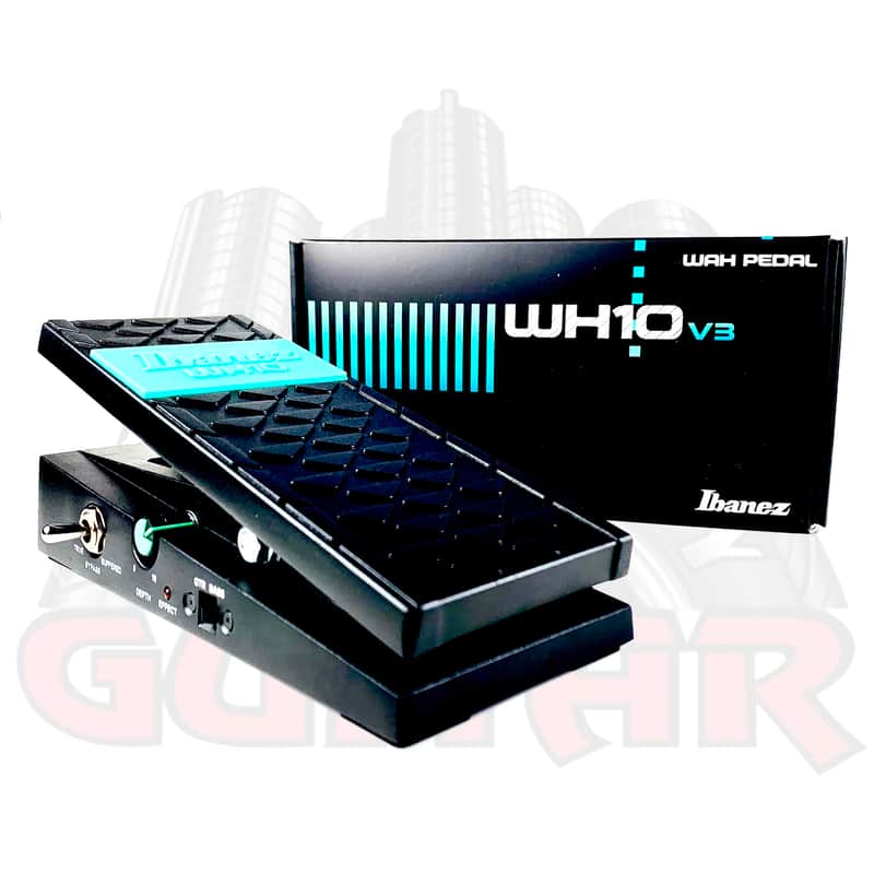 Ibanez WH10 V3 Guitar & Bass Wah Pedal w/Switchable True Bypass & Metal Housing image 1