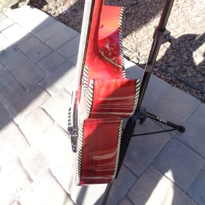 Pasaye Bajo Quinto 2019 Transparent Diablo Red image 4